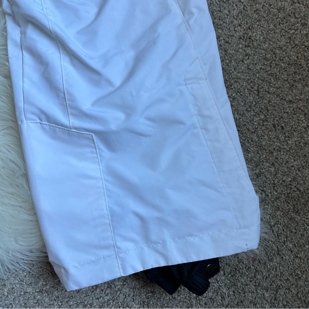 Columbia Omni-Tech Women's Insulated White Snow Ski Snowboard Winter Pants Siz M - Picture 9 of 14